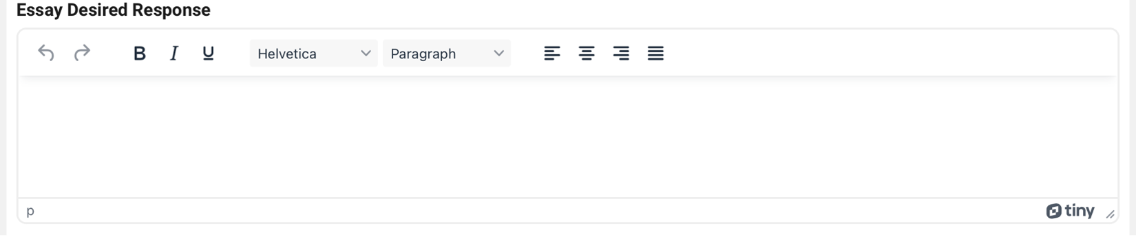 Create Essay Questions