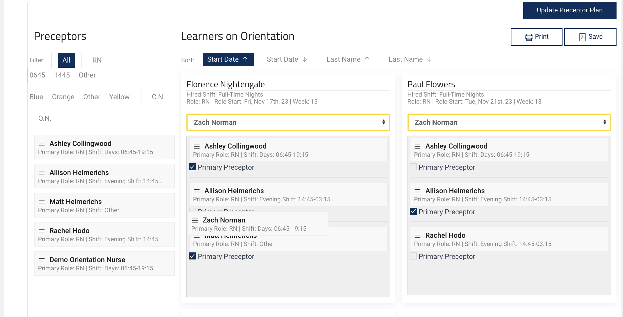 New Features Added to NTS Learning Center - Orientation Tracking Web Application